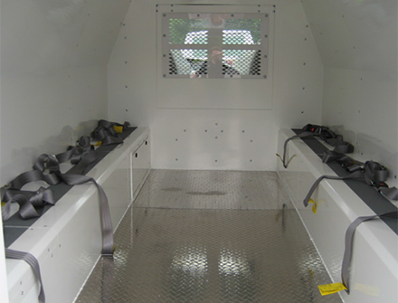 Havis Prisoner Transport Cargo Van Inserts