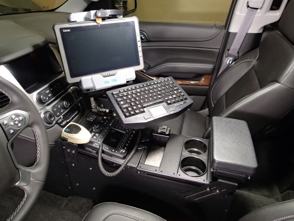 Havis Tahoe Police 23″ Console Mega Tech