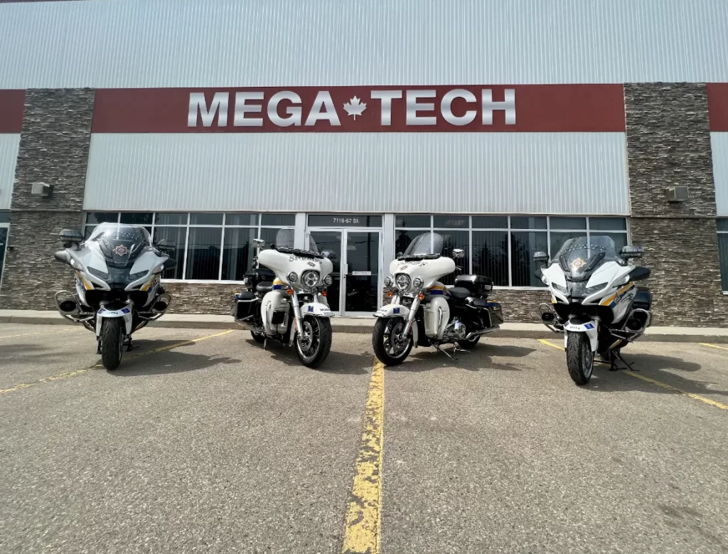 Alberta Sheriffs Police Motorcycle Fleet Outfitting