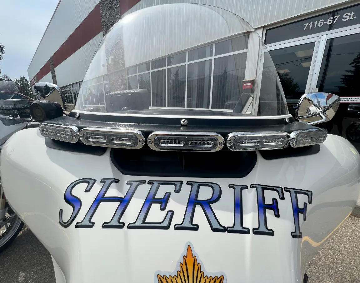Alberta Sheriffs Police Motorcycle Fleet Outfitting