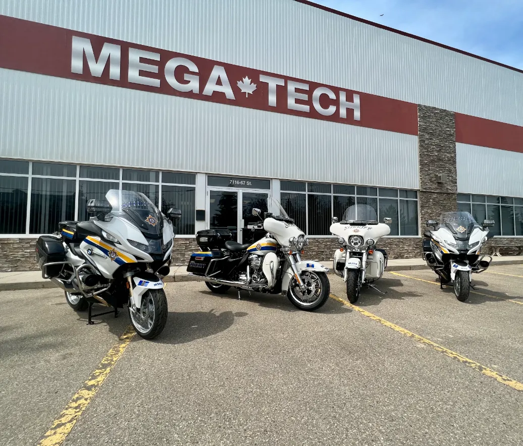 Alberta Sheriffs Police Motorcycle Fleet Outfitting