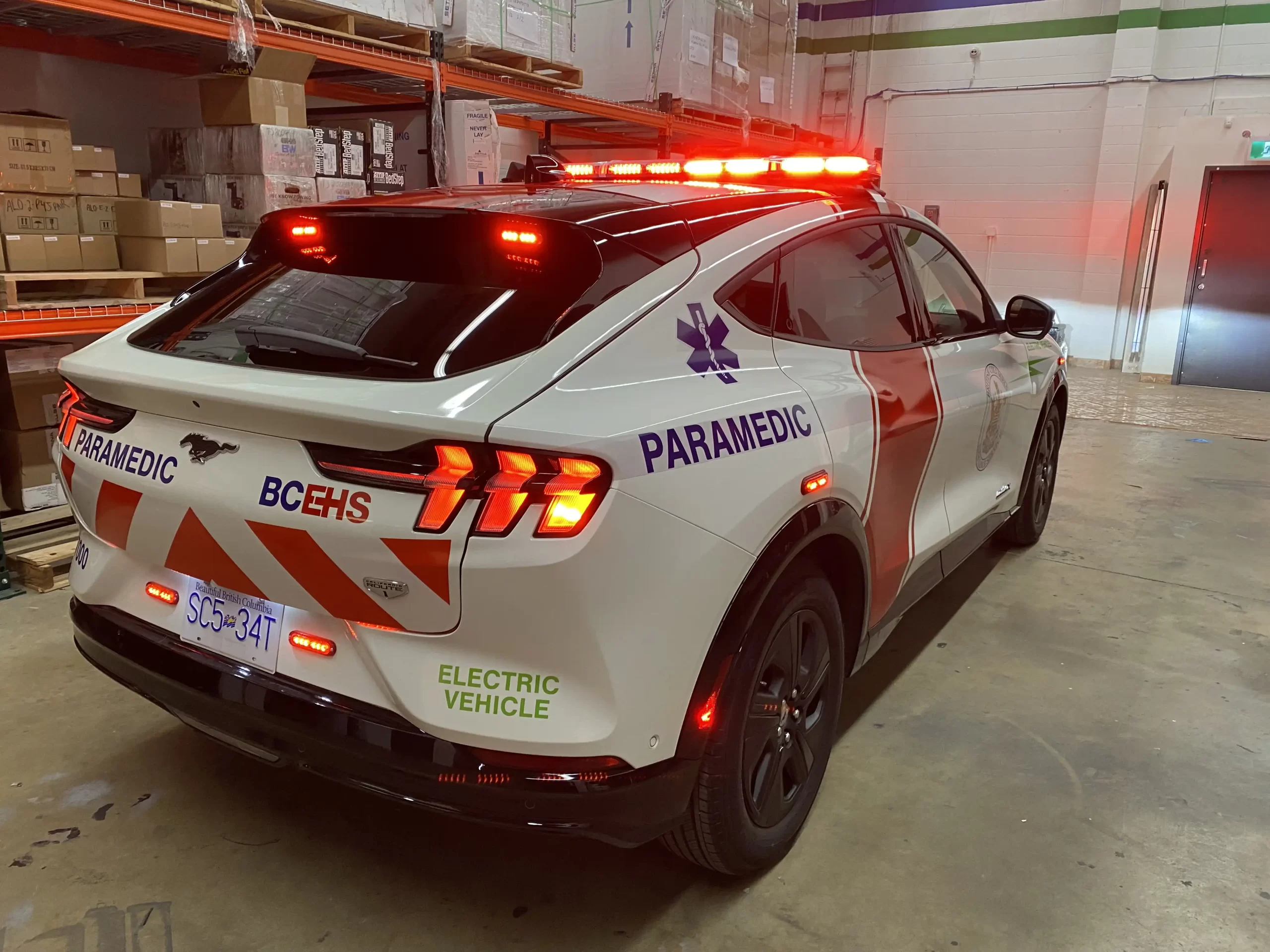 BC Ambulance Service EV Upfiting