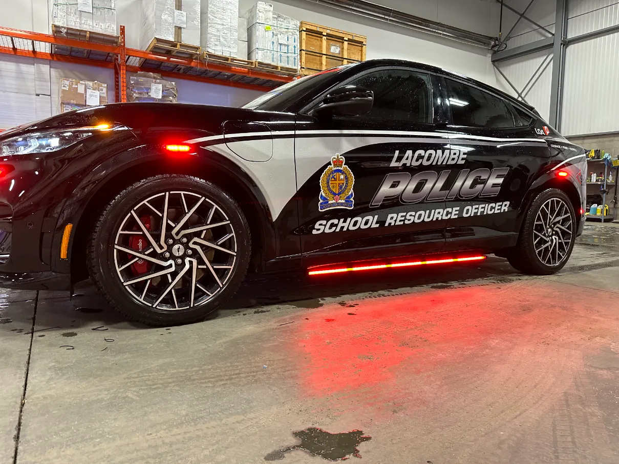 Lacombe County Peace Officer Mach-E