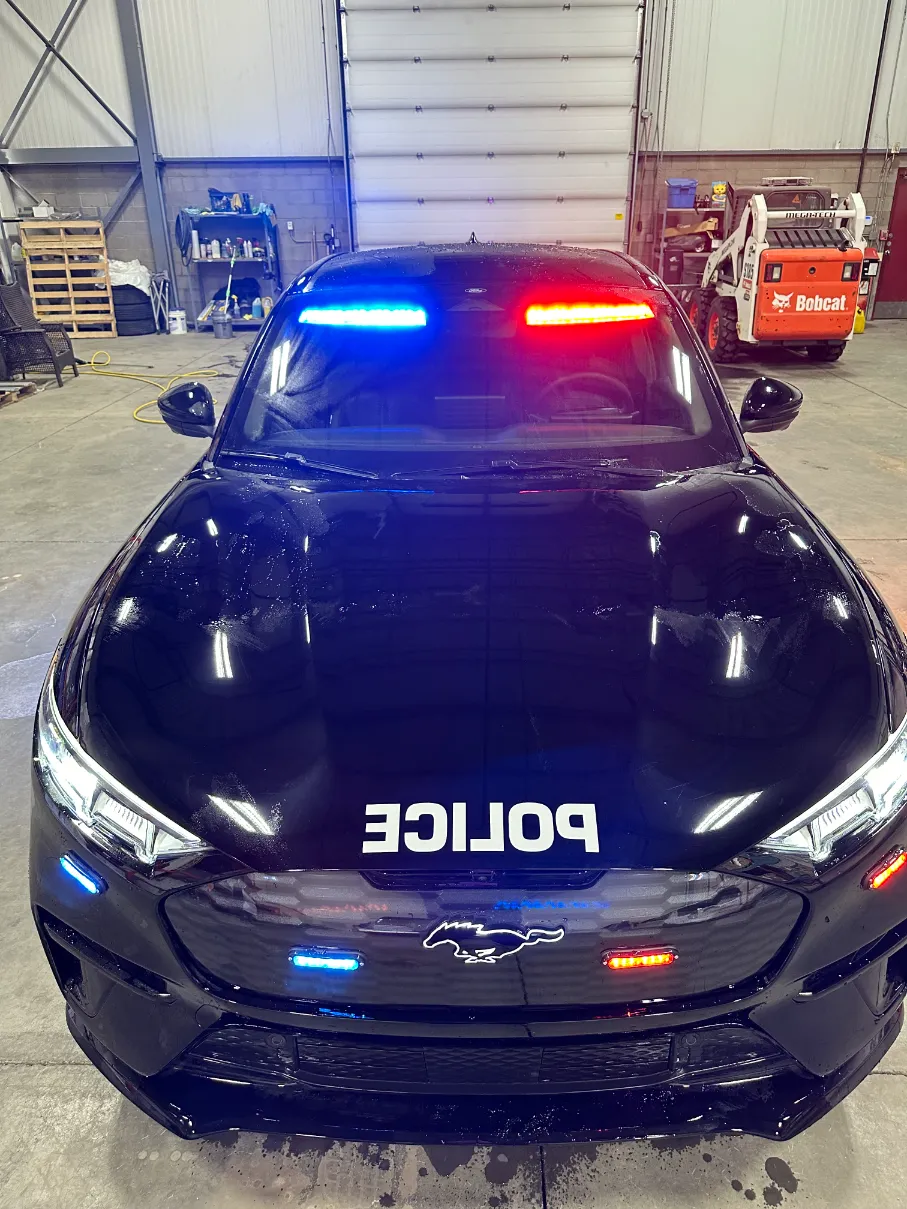 Lacombe County Peace Officer Mach-E